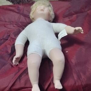 Vintage Doll with Blonde Hair